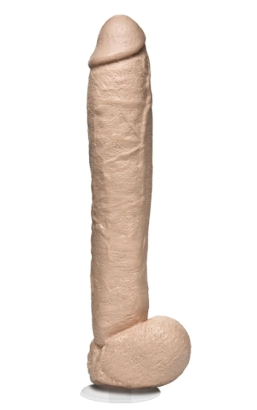 Doc Johnson - Dildo met Verwijderbare Vac-U-Lock Zuignap - Beige Doc Johnson - Dildo met Verwijderbare Vac-U-Lock Zuignap - Beige