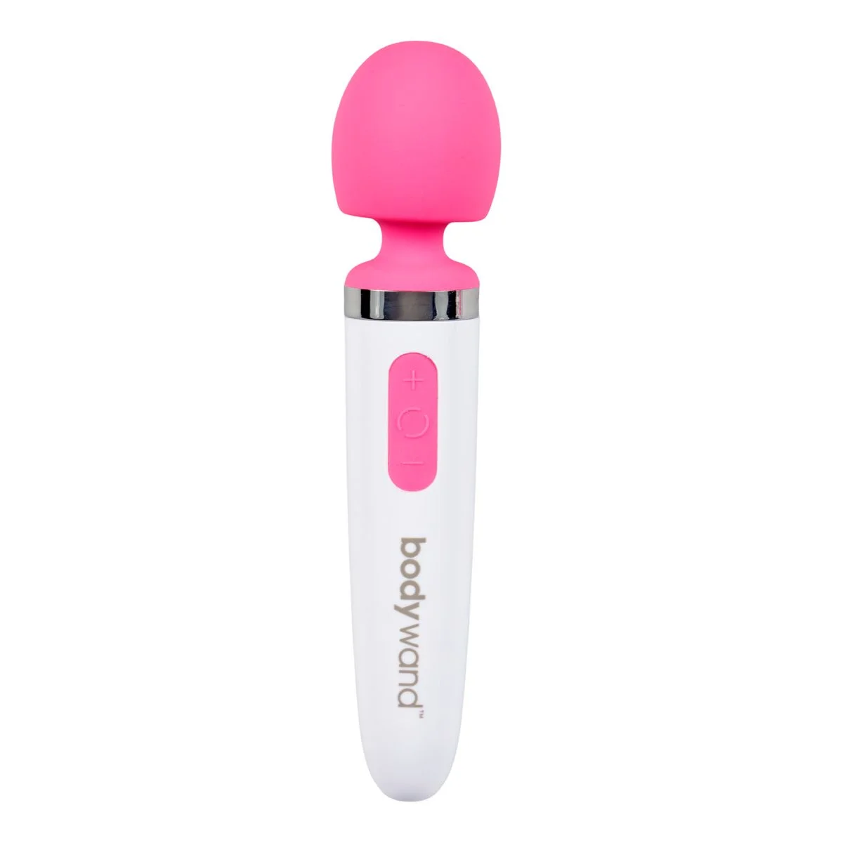 BodyWand Kleine Wand Vibrator - Roze/Wit BodyWand Kleine Wand Vibrator - Roze/Wit