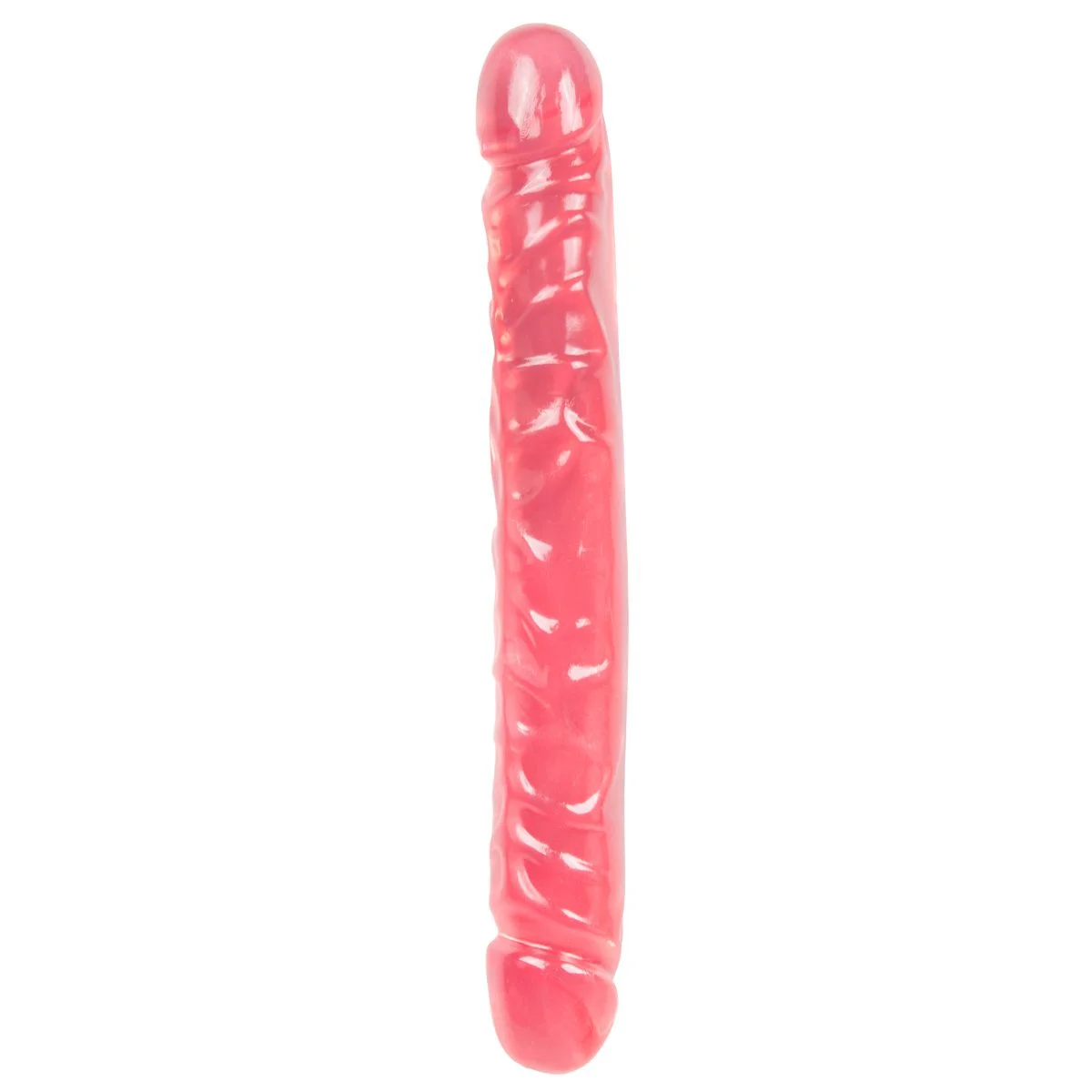 Crystal Jellies Dubbel Dildo - Roze Crystal Jellies Dubbel Dildo - Roze