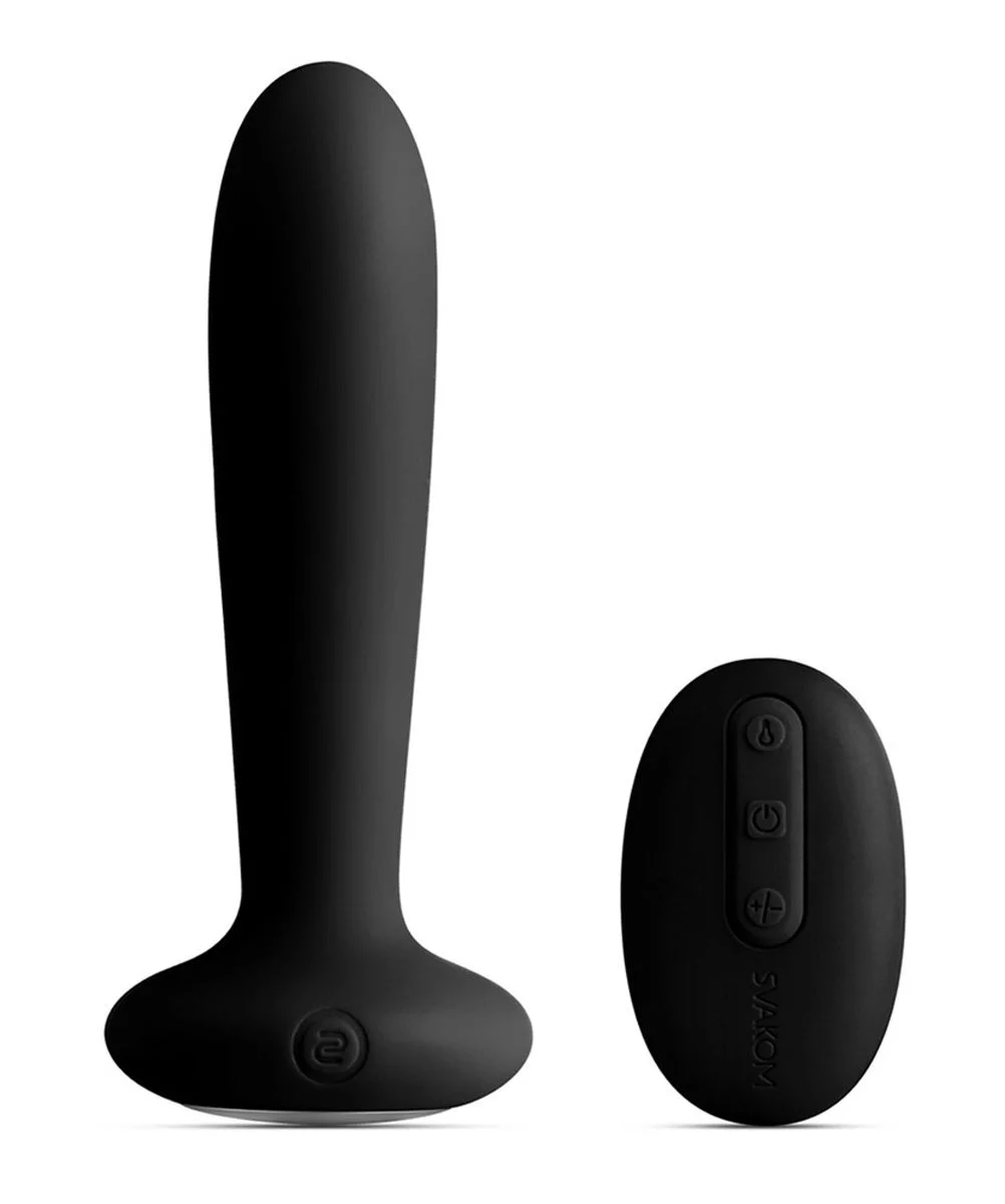 SVAKOM - Primo Verwarmende Anaal Vibrator - Zwart SVAKOM - Primo Verwarmende Anaal Vibrator - Zwart