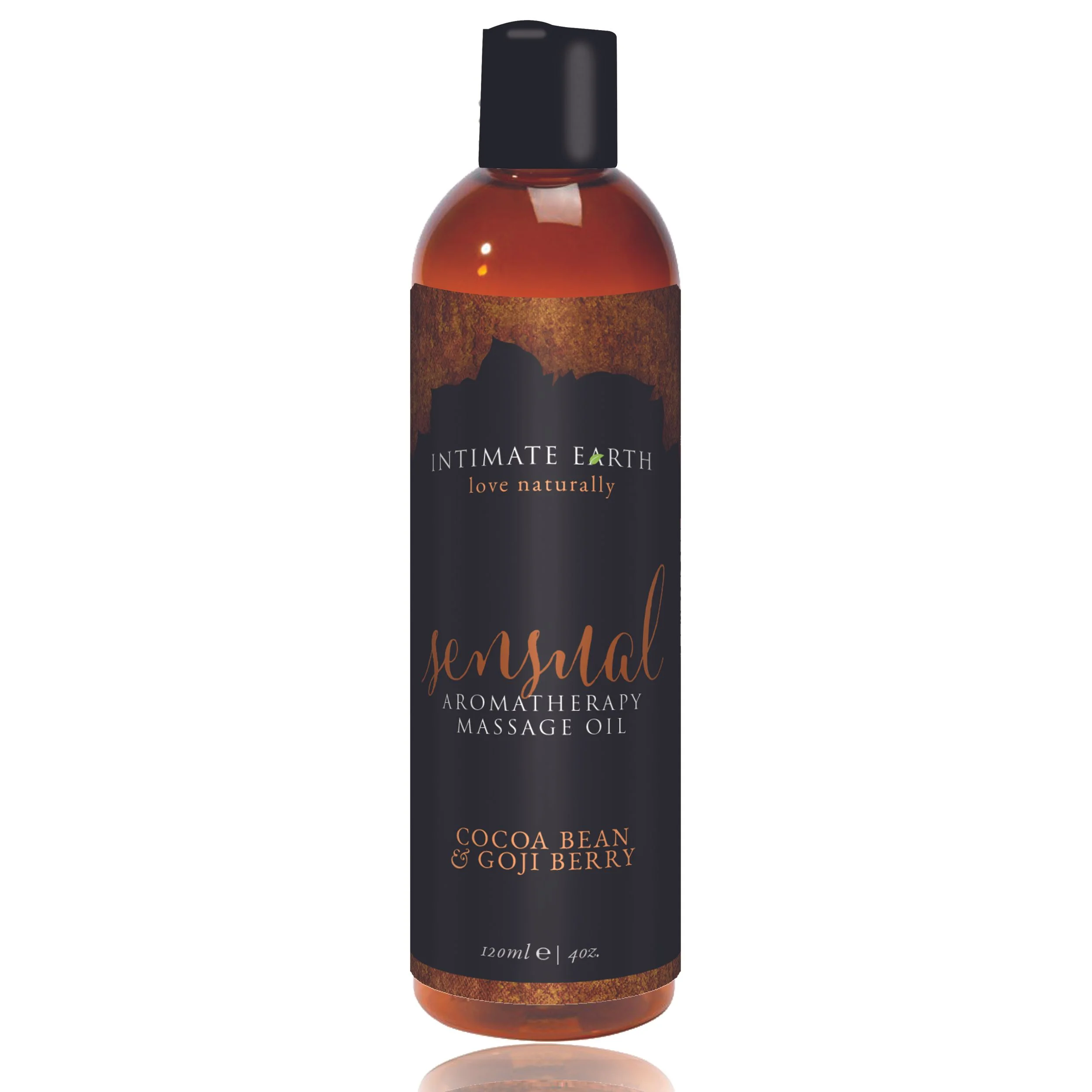 Intimate Earth - Sensual Massageolie Cacaoboon En Goji Bes - 120 ml Intimate Earth - Sensual Massageolie Cacaoboon En Goji Bes - 120 ml