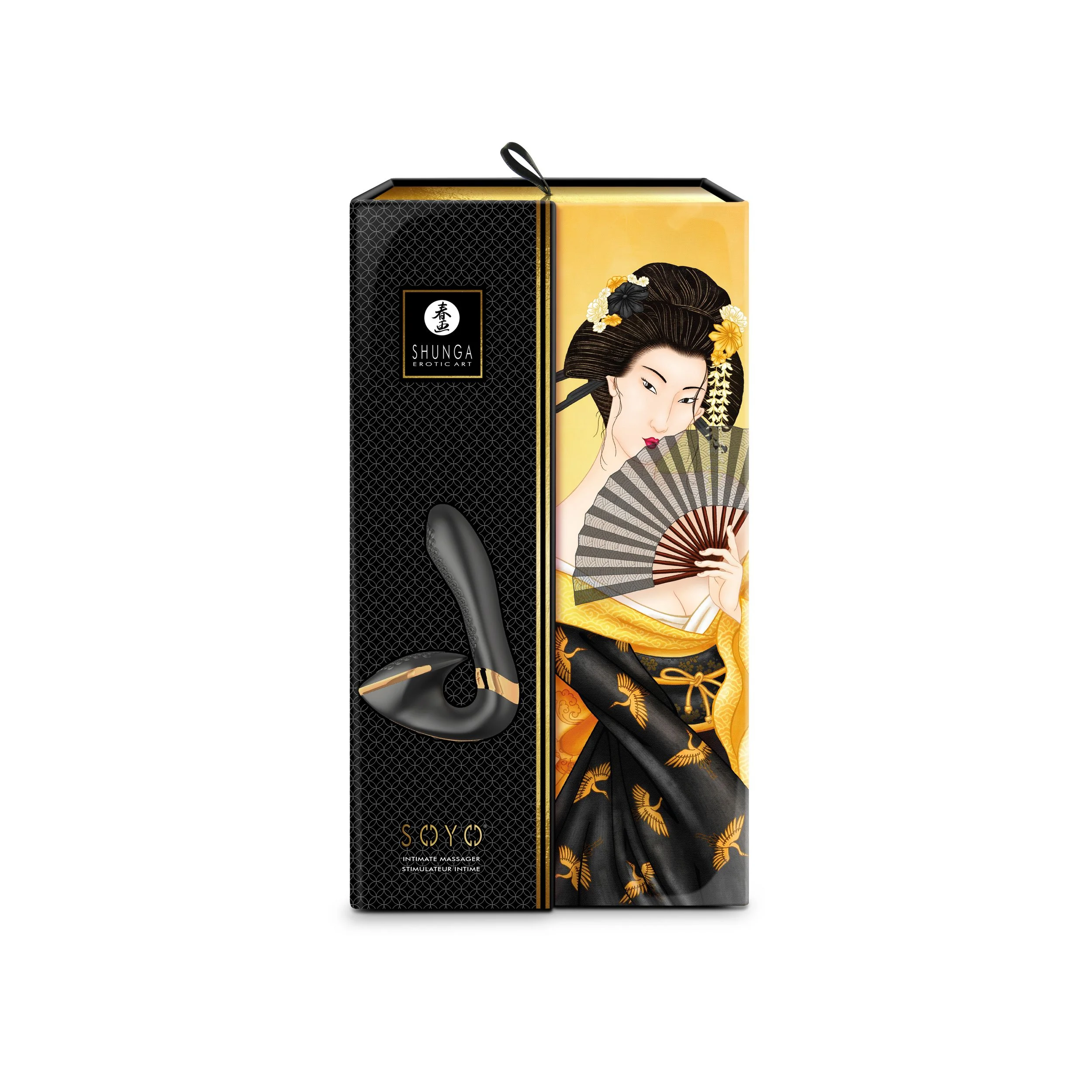 Shunga - Soyo Intimate Massager Black Shunga - Soyo Intimate Massager Black