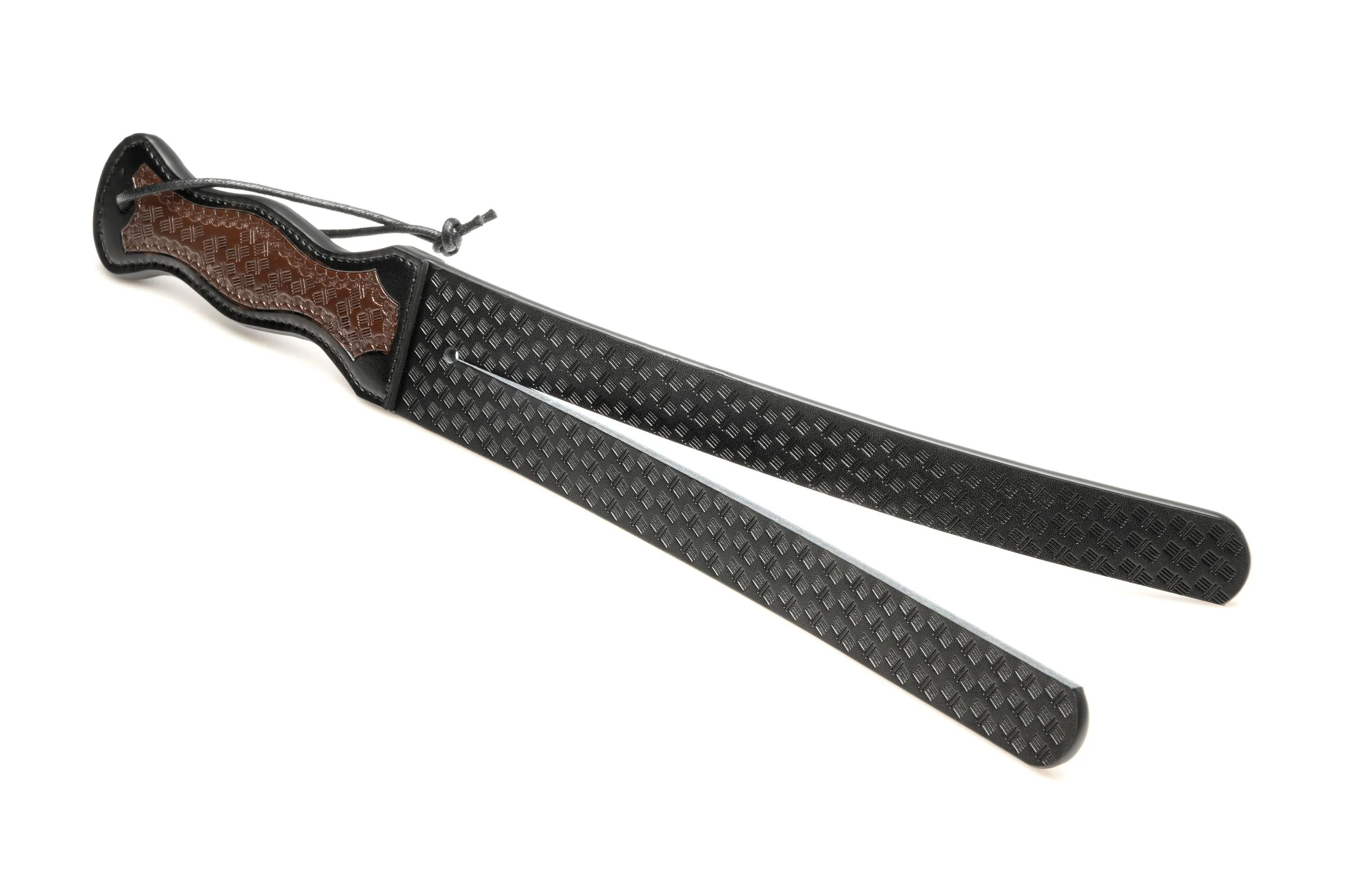 XR Brands - Schotse Tawse - Zwart XR Brands - Schotse Tawse - Zwart