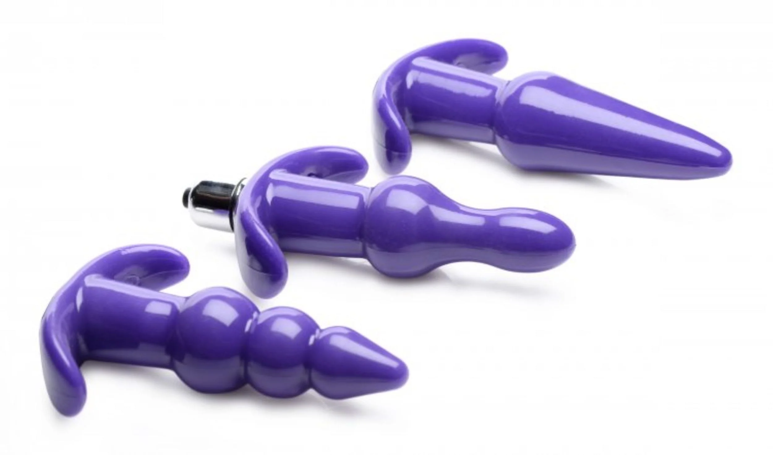 Thrill Trio Anaal Plug - Set Van 3 - Paars Thrill Trio Anaal Plug - Set Van 3 - Paars