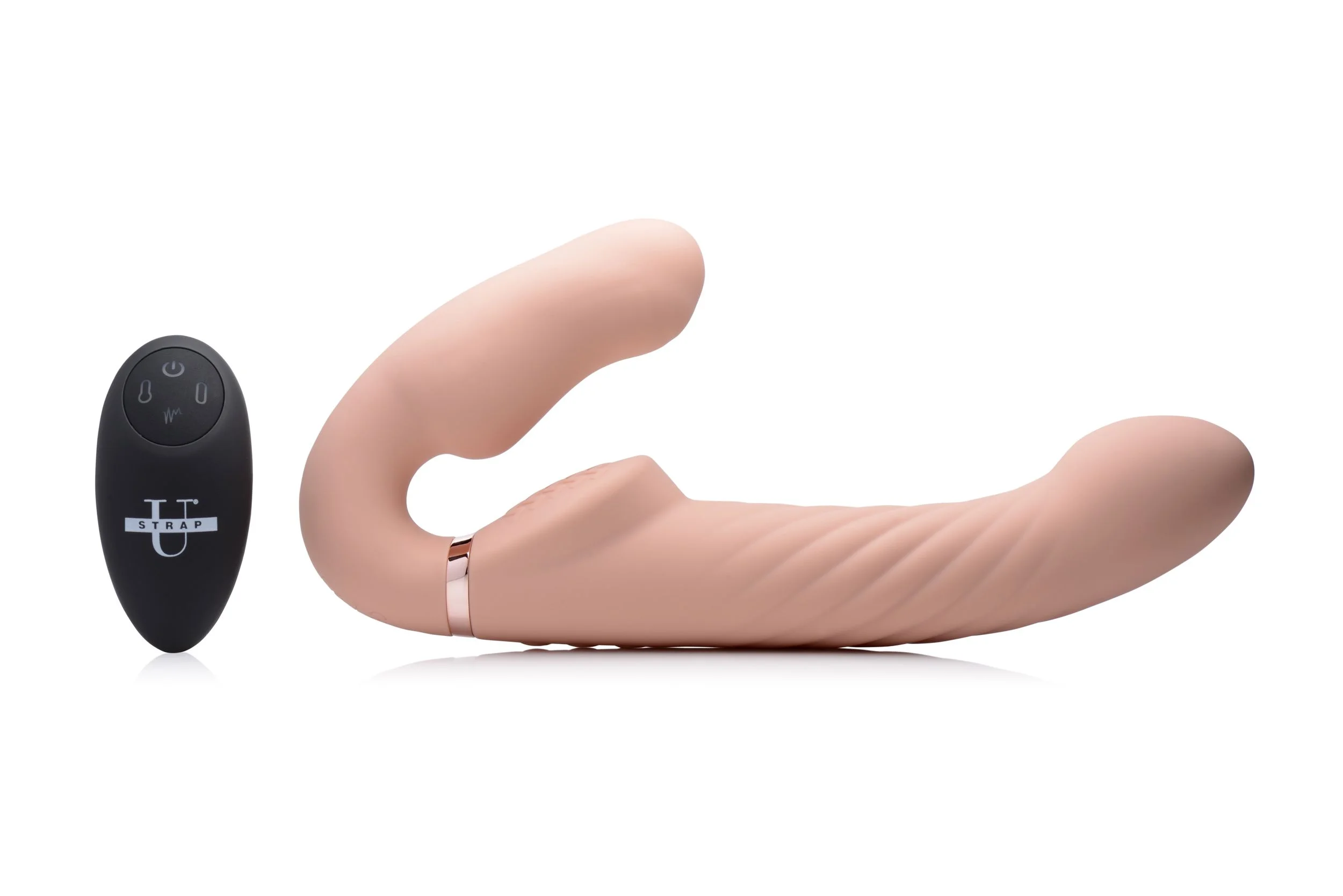 Swirl Vibrerende Strapless Strap-On Swirl Vibrerende Strapless Strap-On