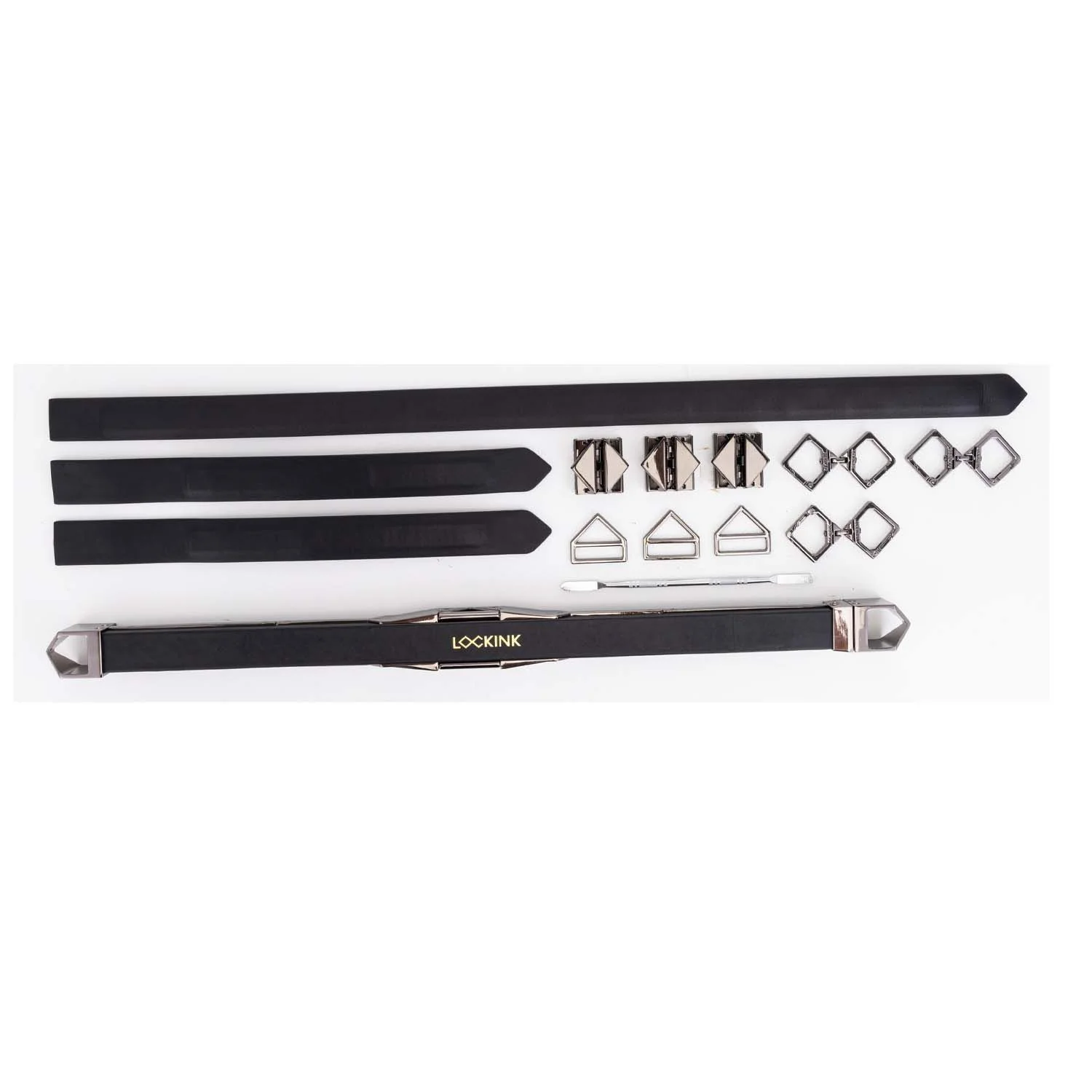 LOCKINK - Verstelbare Spreidstang Set - zwart LOCKINK - Verstelbare Spreidstang Set - zwart