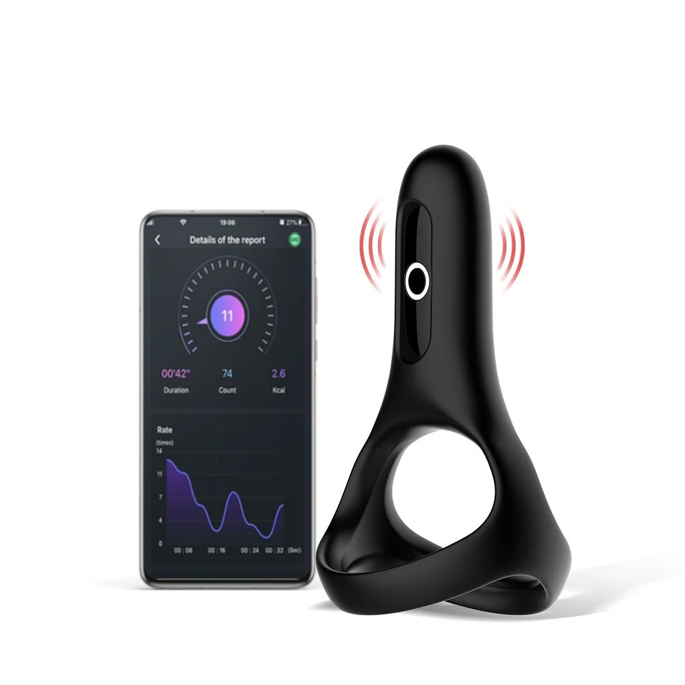 Magic Motion - Rise Smart Vibrerende Cockring - Black Magic Motion - Rise Smart Vibrerende Cockring - Black