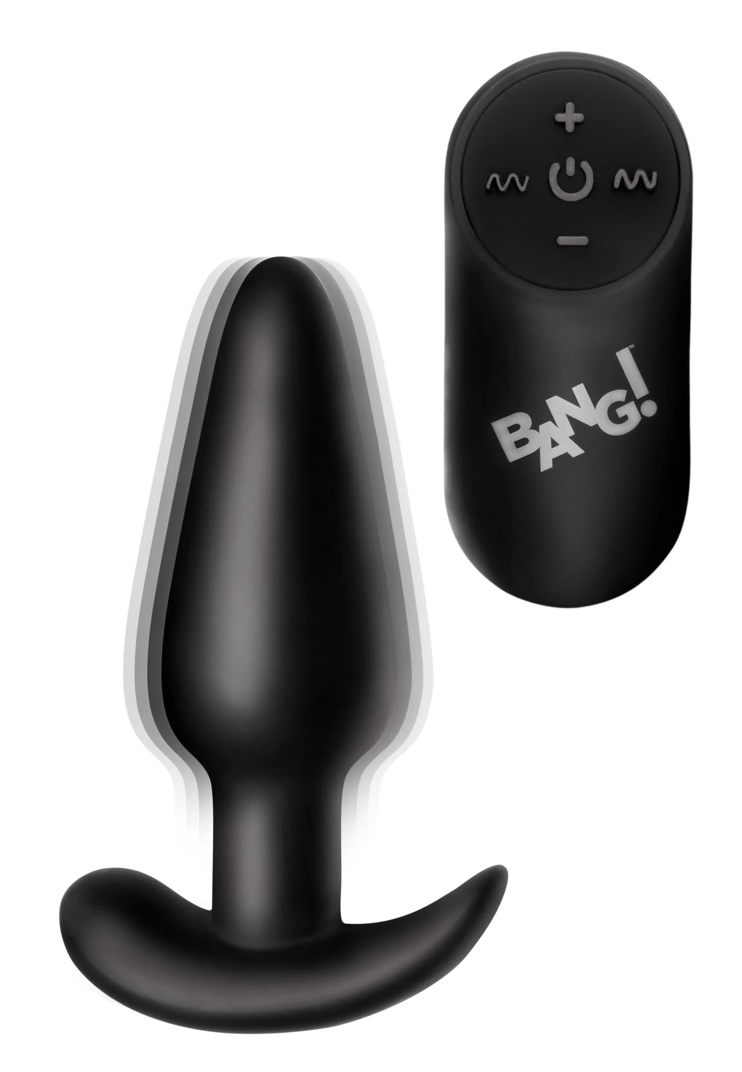 BANG! - Vibrerende Anaalplug met Afstandsbediening -Zwart BANG! - Vibrerende Anaalplug met Afstandsbediening -Zwart