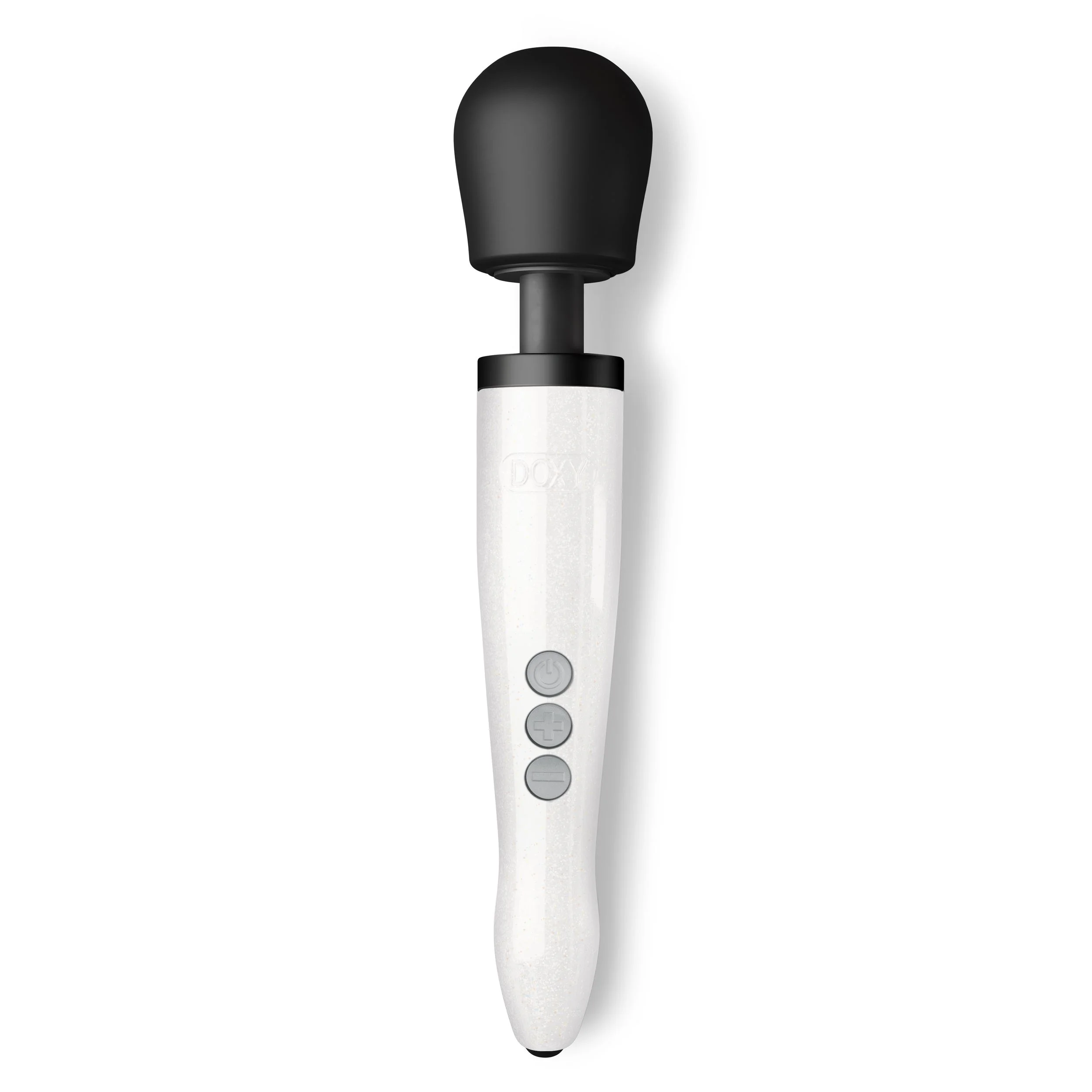 Doxy - Die Cast R Oplaadbare Wand Massager Stardust - Wit Doxy - Die Cast R Oplaadbare Wand Massager Stardust - Wit