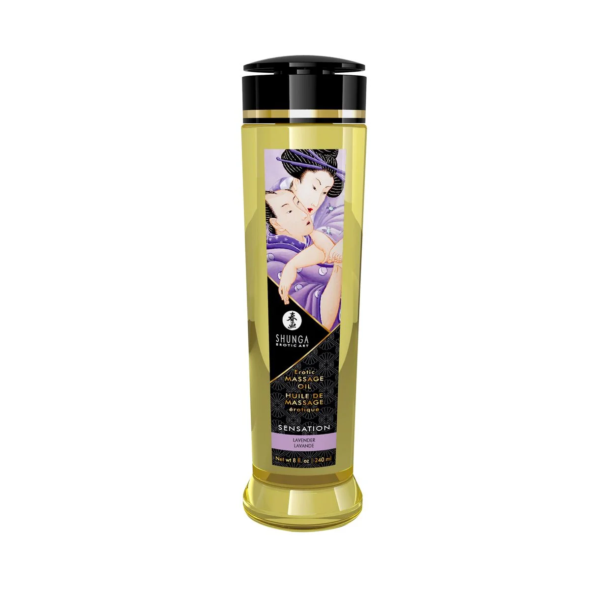 Shunga - Sensation Massage Olie Lavender - 240 ml Shunga - Sensation Massage Olie Lavender - 240 ml