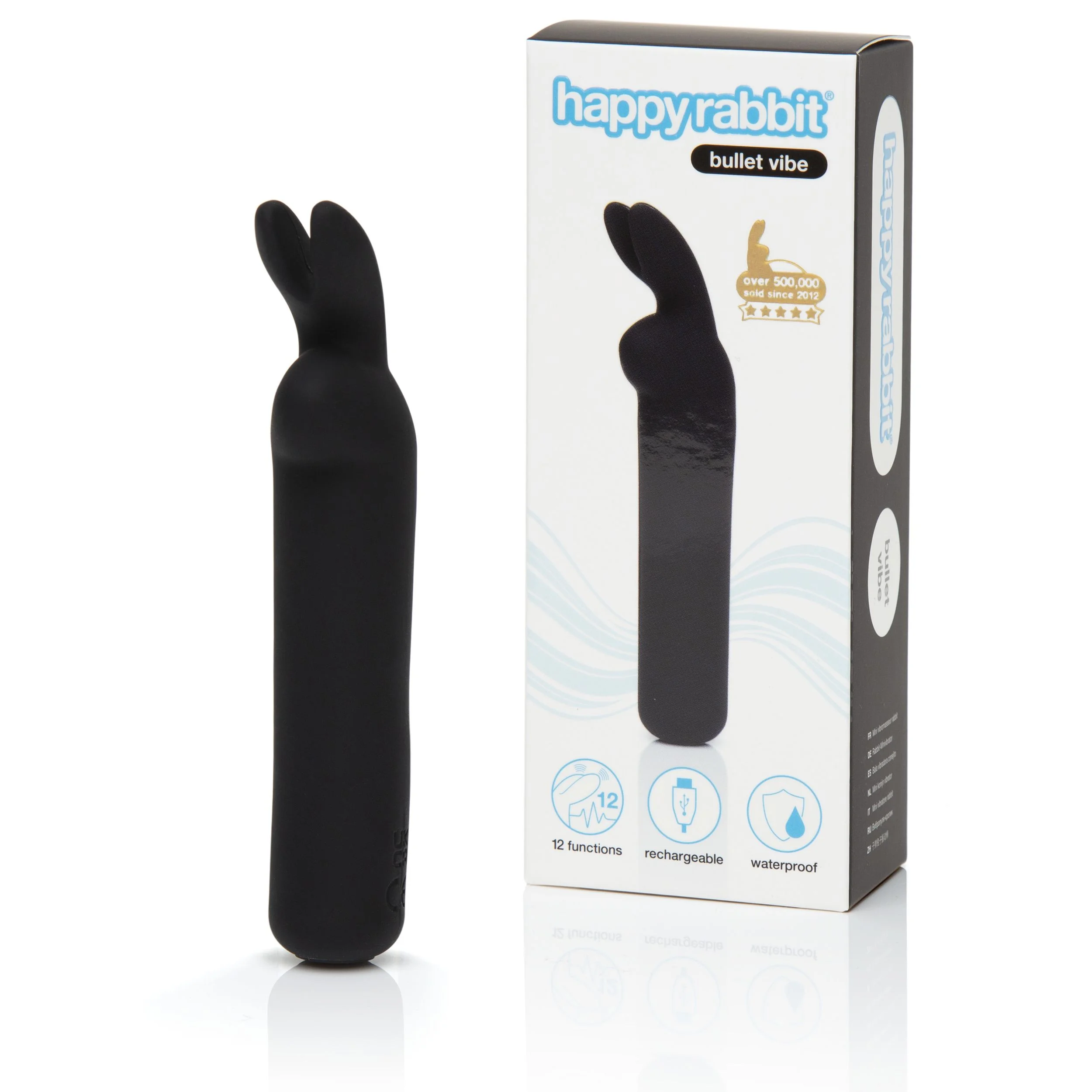 Happy Rabbit – Bullet Vibrator – Oplaadbaar & Zwart