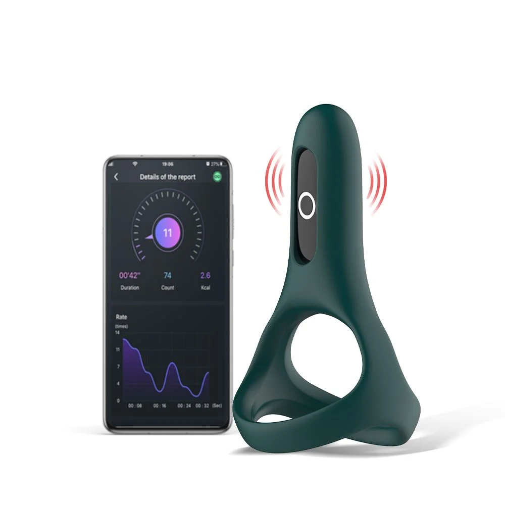 Magic Motion - Rise Smart Vibrerende Cockring - Groen Magic Motion - Rise Smart Vibrerende Cockring - Groen