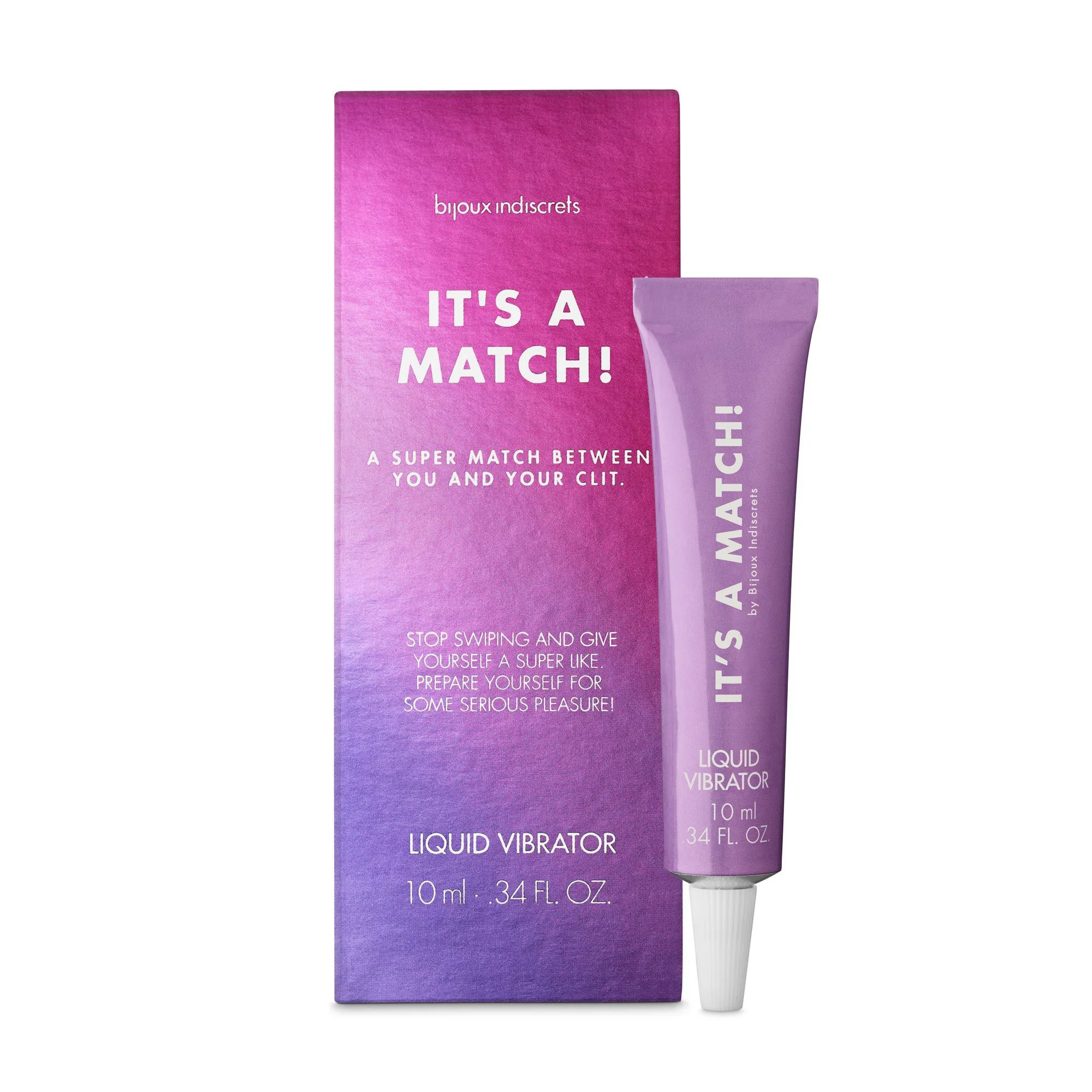 Bijoux Indiscrets - Clitherapy It’s A Match Vloeibare Vibrator - 10 ml Bijoux Indiscrets - Clitherapy It’s A Match Vloeibare Vibrator - 10 ml