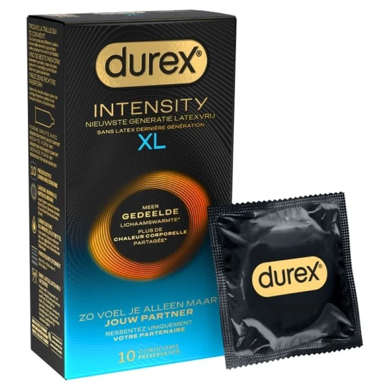 Durex - Intensity XL Condooms - 10 stuks Durex - Intensity XL Condooms - 10 stuks