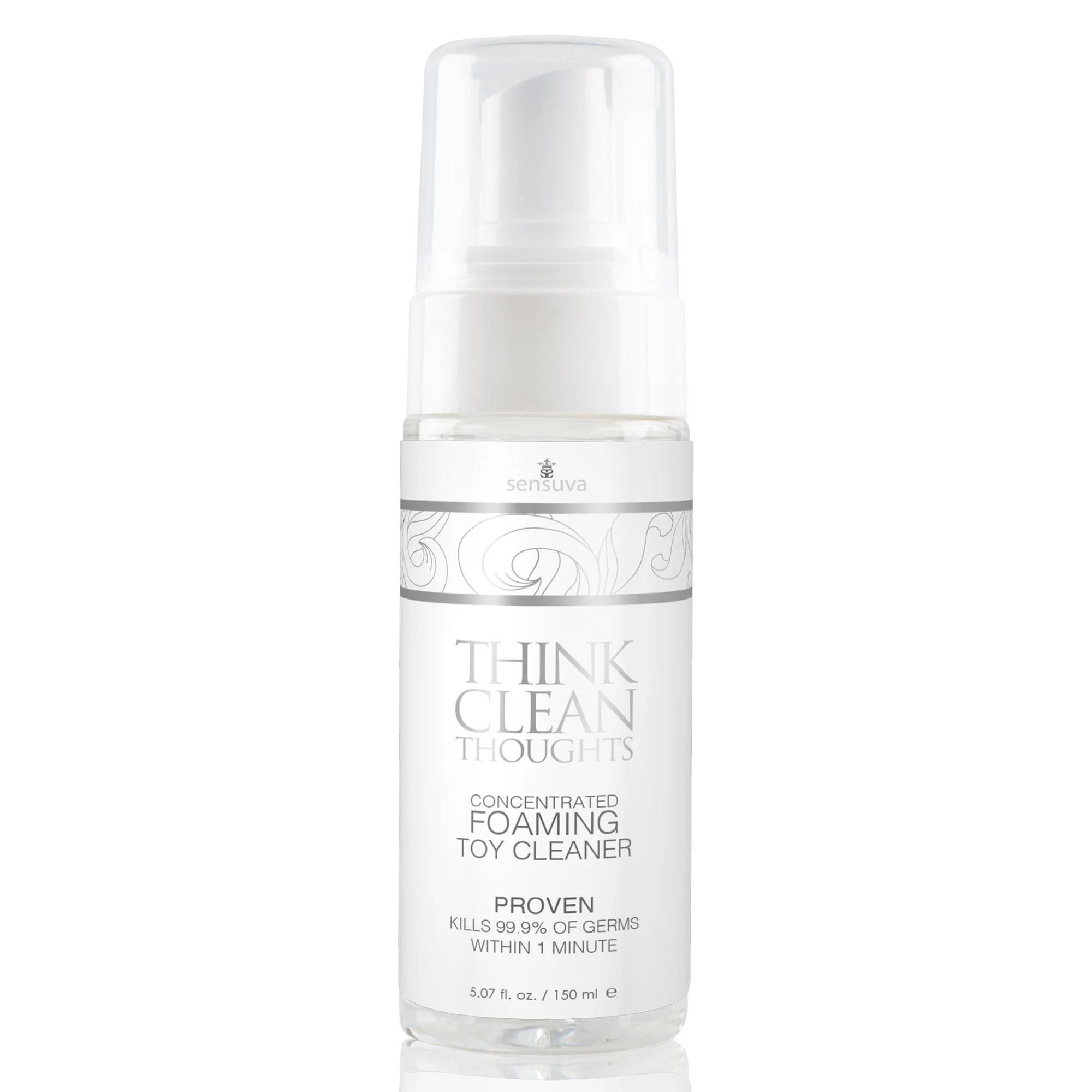 Sensuva - Think Clean Thoughts Anti Bacterial Toy Cleaner Foaming 150 ml Sensuva - Think Clean Thoughts Anti Bacterial Toy Cleaner Foaming 150 ml