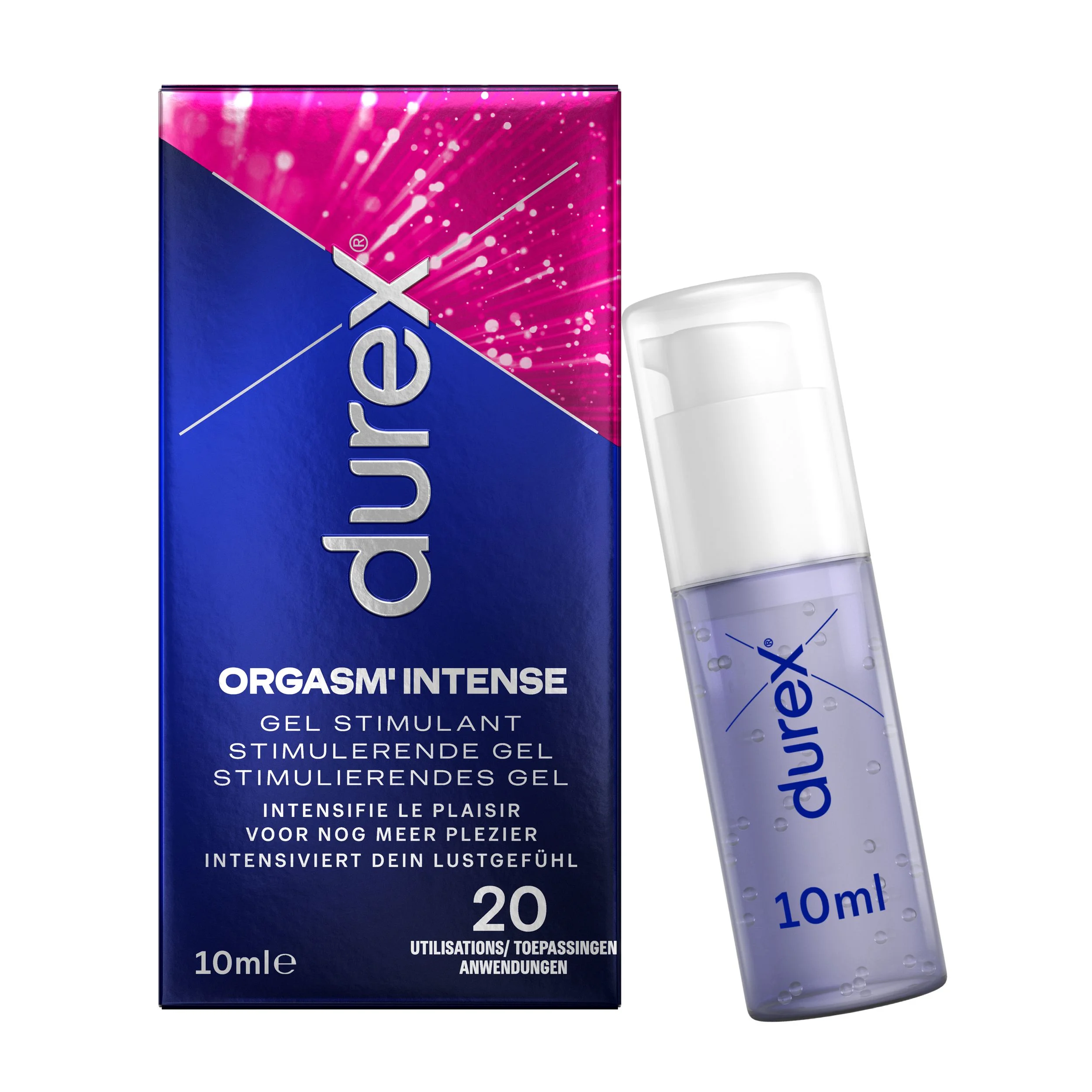 Durex Orgasm’ Intense Gel - 10 ml Durex Orgasm’ Intense Gel - 10 ml