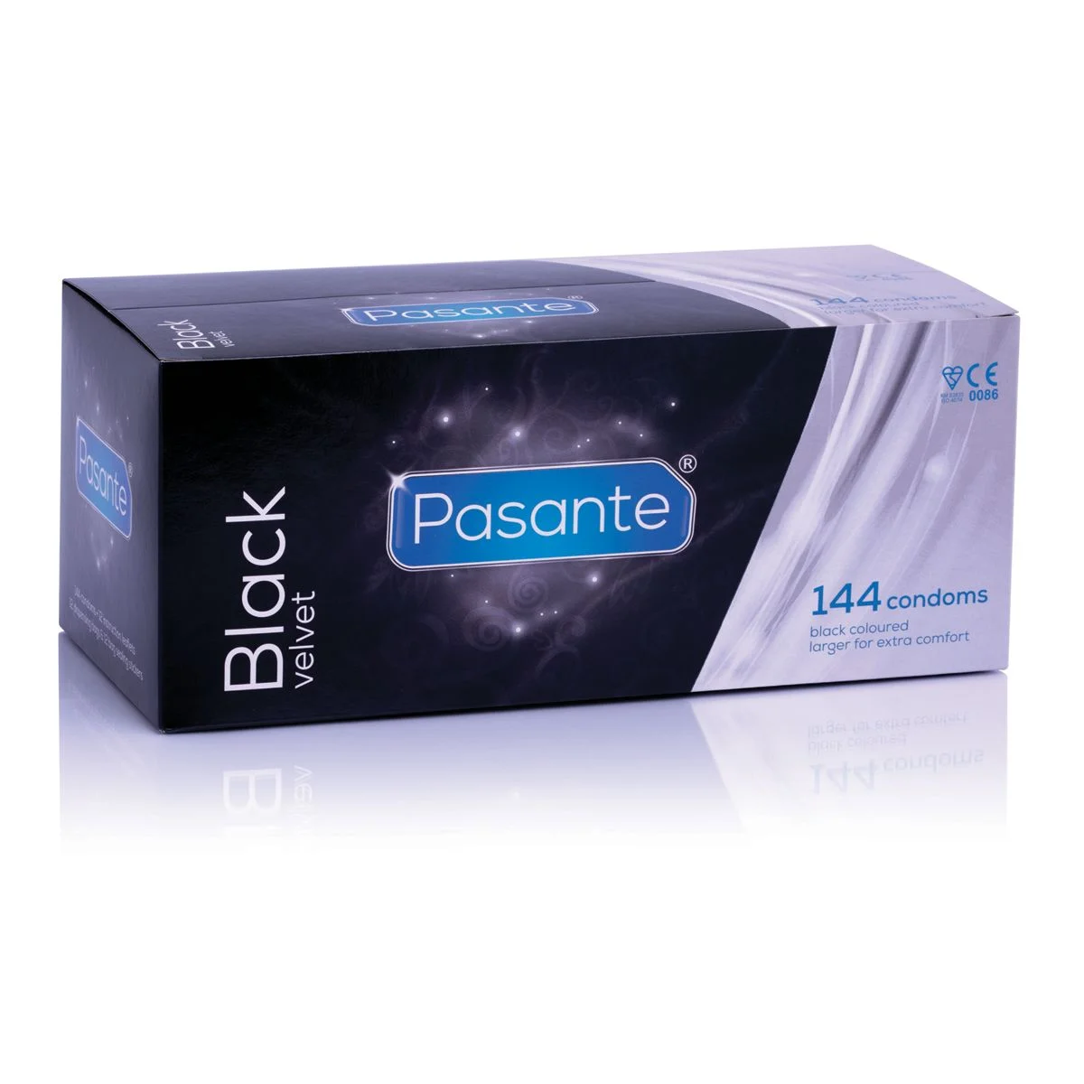 Pasante Black Velvet condooms 144 stuks Pasante Black Velvet condooms 144 stuks