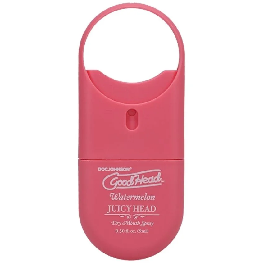 Doc Johnson - GoodHead Juicy Head Dry Mouth Spray ToGo - Watermeloen - 9 ml Doc Johnson - GoodHead Juicy Head Dry Mouth Spray ToGo - Watermeloen - 9 ml
