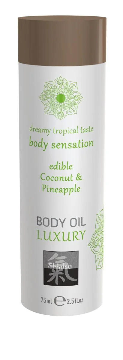 Luxe Eetbare Body Oil - Kokosnoot & Ananas Luxe Eetbare Body Oil - Kokosnoot & Ananas