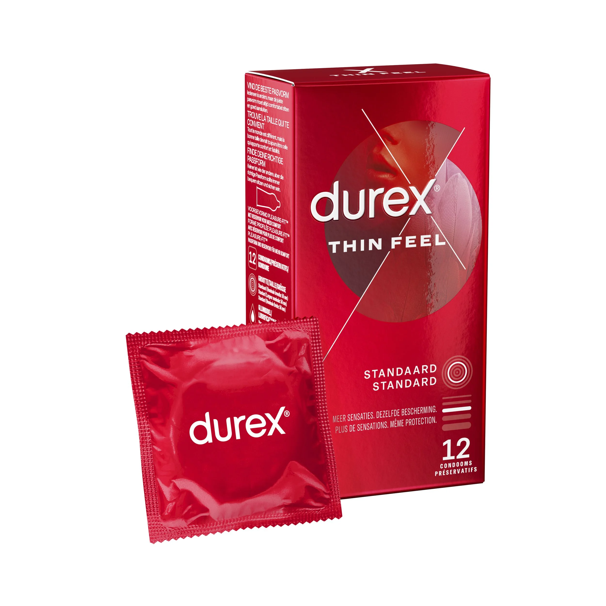 Durex Thin Feel Condooms - 12 stuks Durex Thin Feel Condooms - 12 stuks