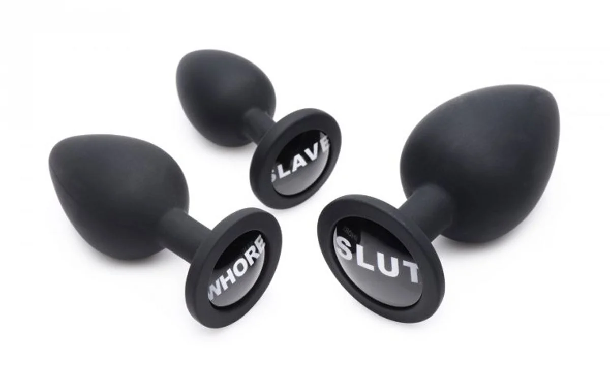 Dirty Words Buttplug Set Dirty Words Buttplug Set