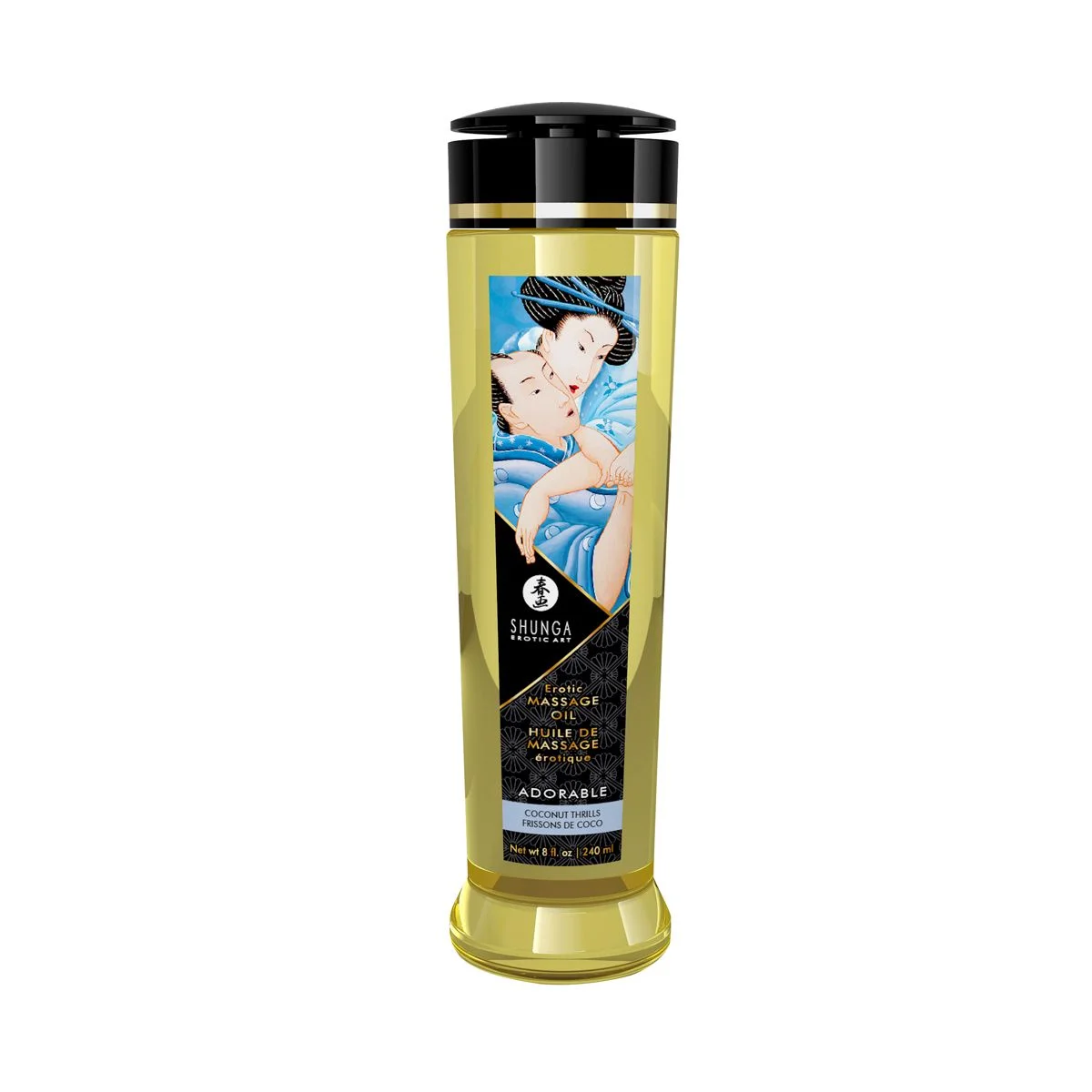 Shunga - Adorable Massage Olie Coconut Thrills - 240 ml Shunga - Adorable Massage Olie Coconut Thrills - 240 ml