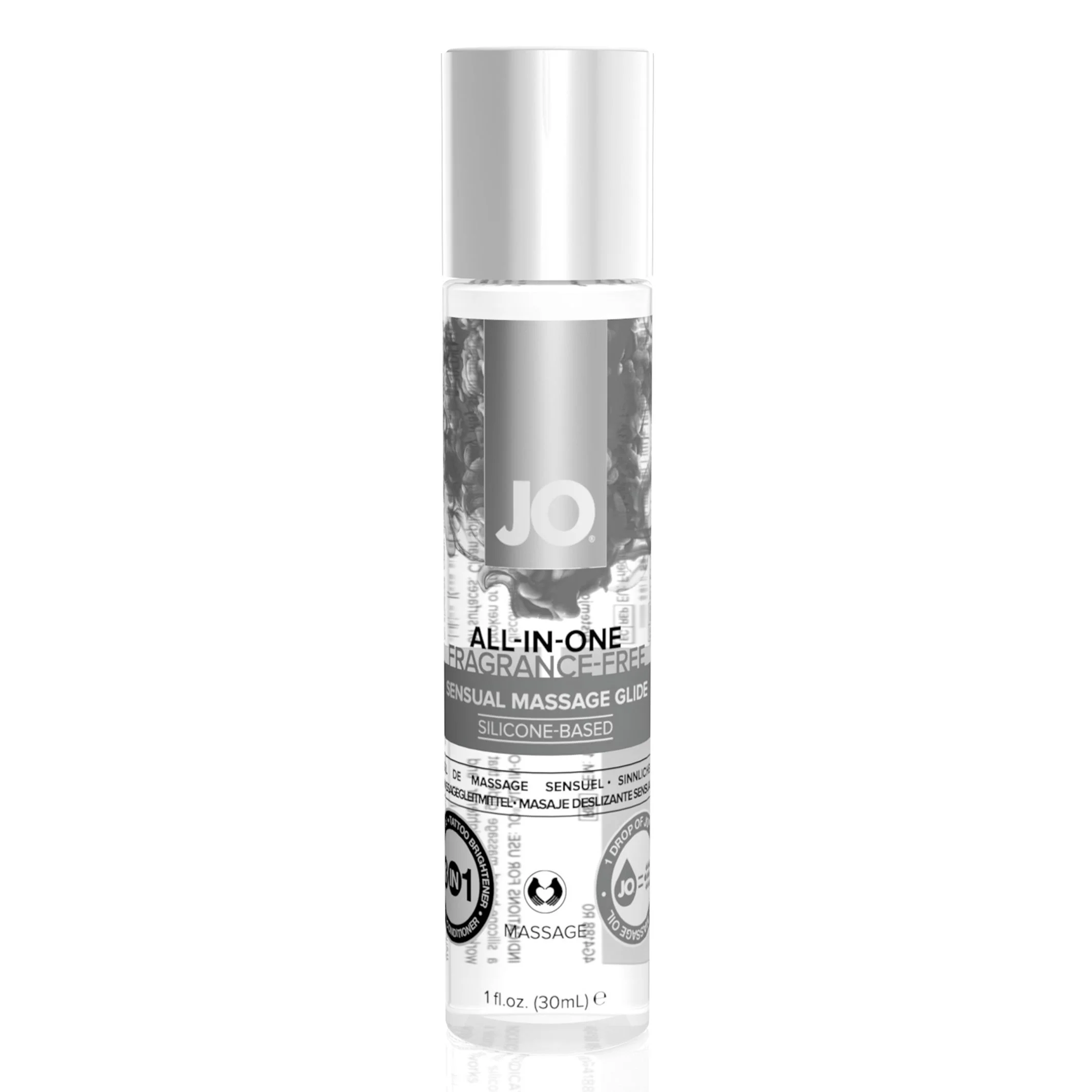 System JO - All-in-One Sensual Massage Glijmiddel Op Siliconenbasis - 30 ml System JO - All-in-One Sensual Massage Glijmiddel Op Siliconenbasis - 30 ml