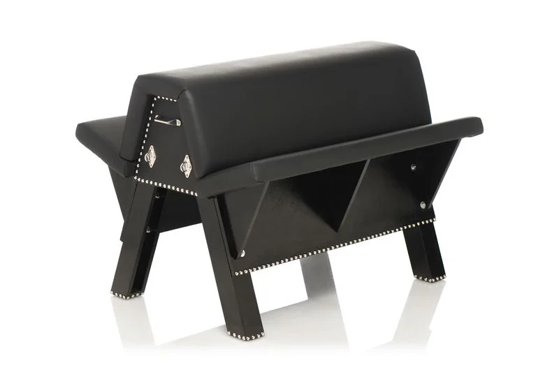 Bareback Submission Horse Bondage Bank - Zwart Bareback Submission Horse Bondage Bank - Zwart