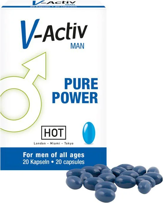 HOT V-Activ Pure Power Voor Mannen - 20 stuks HOT V-Activ Pure Power Voor Mannen - 20 stuks