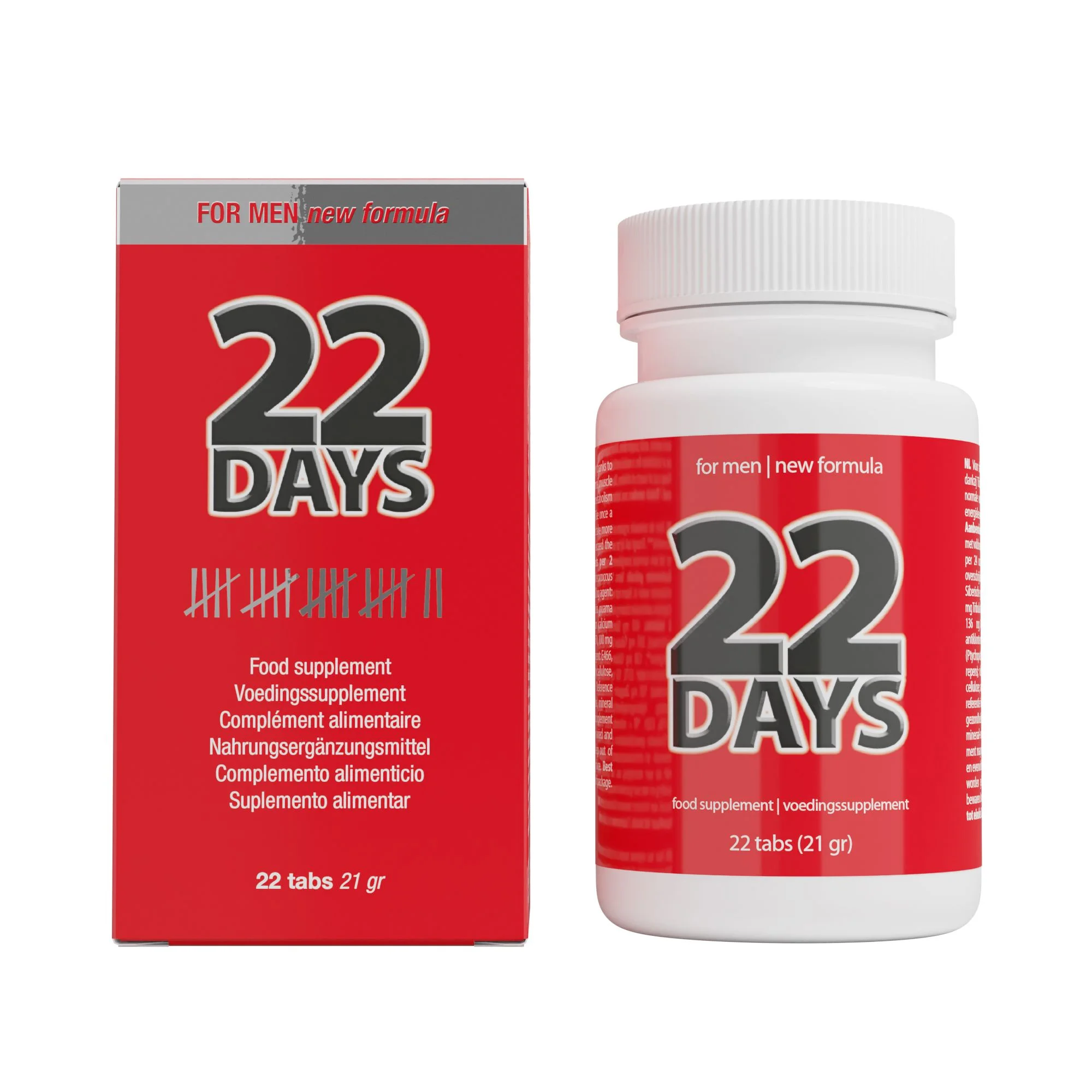 Erectiepillen - 22 Days Erectiepillen - 22 Days