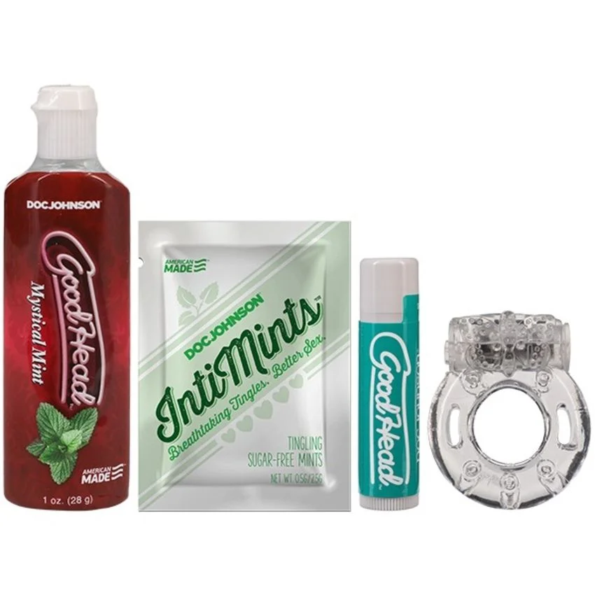 Doc Johnson - GoodHead Suck It Kit - Mint Doc Johnson - GoodHead Suck It Kit - Mint