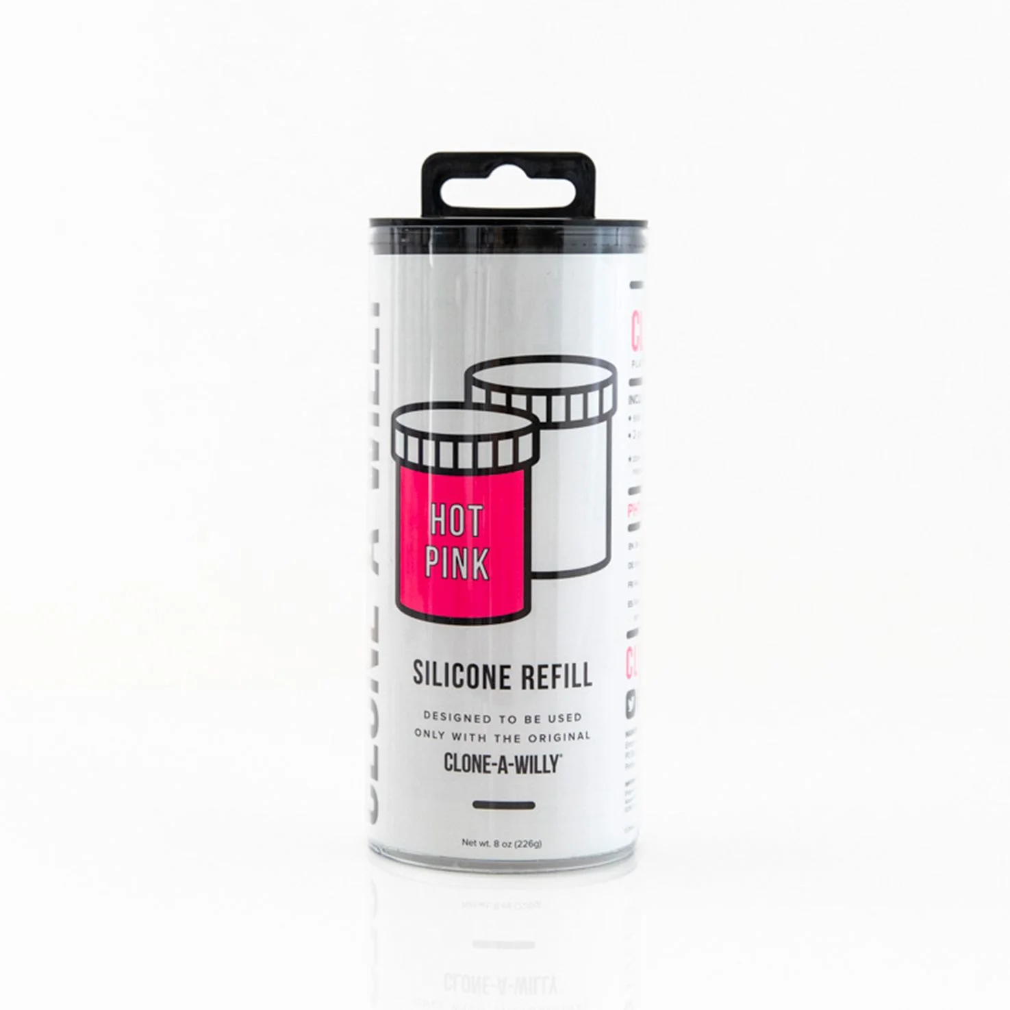 Clone-A-Willy - Refill Hot Pink Silicone Clone-A-Willy - Refill Hot Pink Silicone