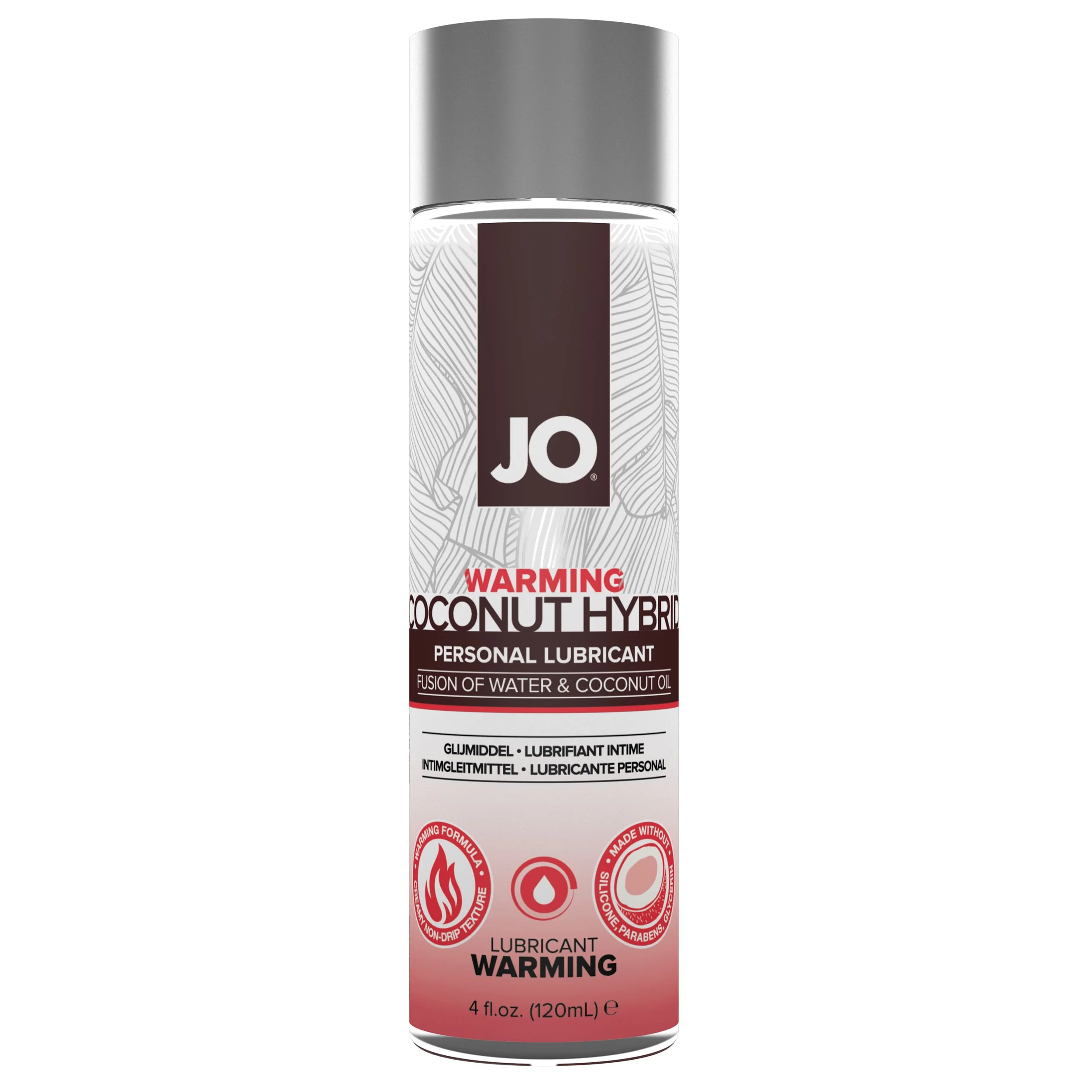 System JO - Coconut Hybride Glijmiddel Warming 120 ml System JO - Coconut Hybride Glijmiddel Warming 120 ml
