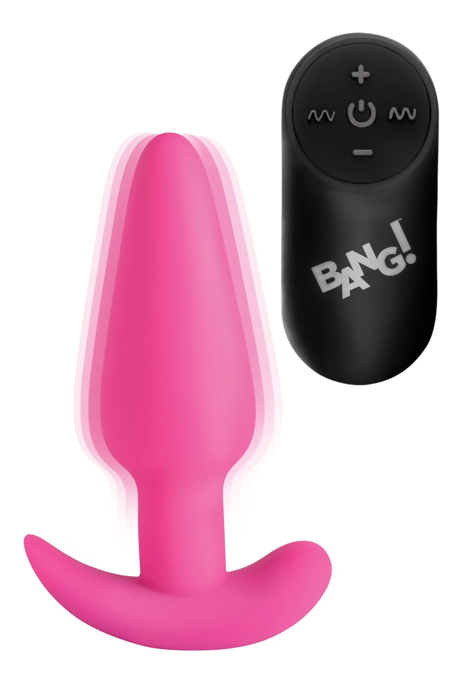 BANG! - Vibrerende Anaalplug met Afstandsbediening - Roze BANG! - Vibrerende Anaalplug met Afstandsbediening - Roze