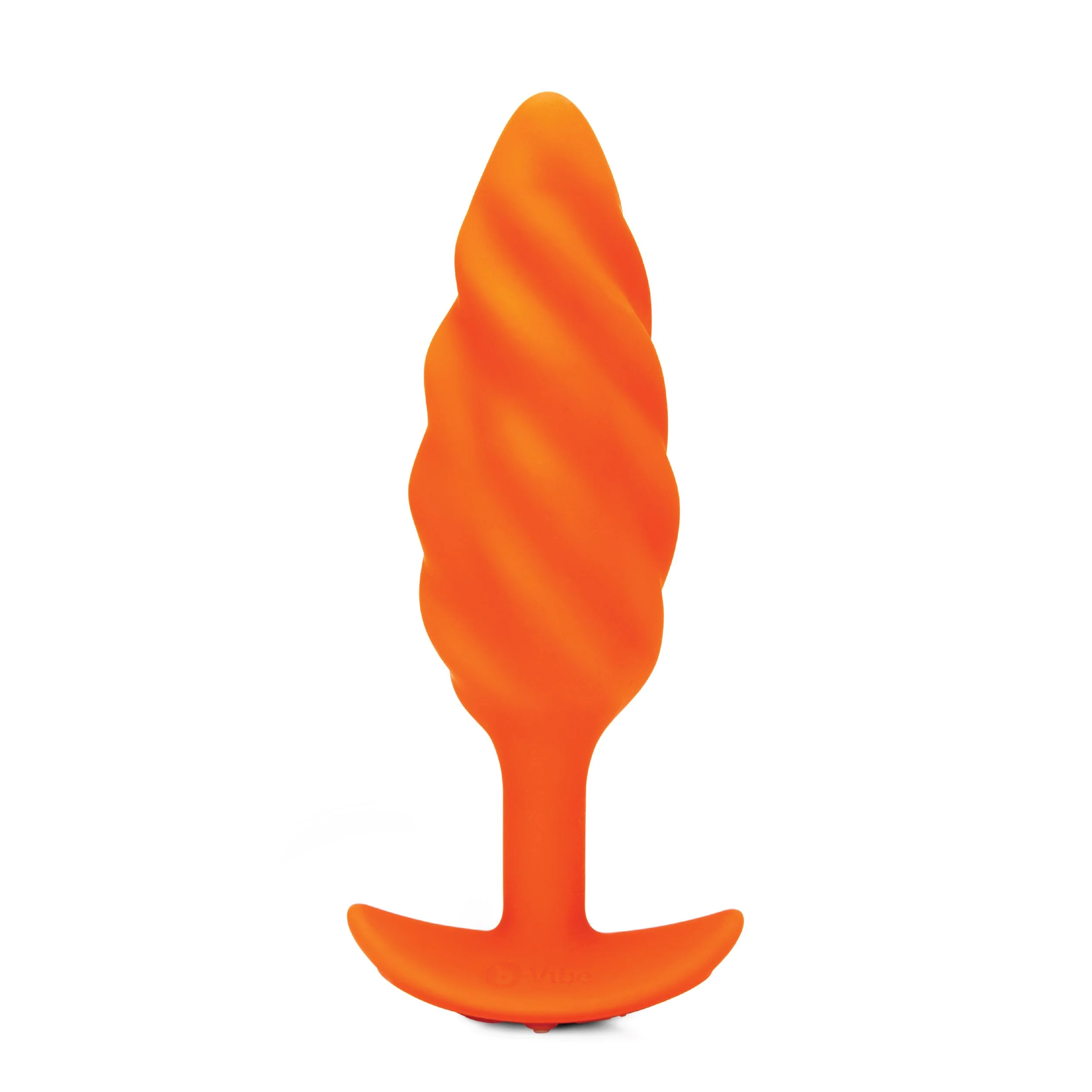 B-Vibe - Texture Plug Swirl Oranje B-Vibe - Texture Plug Swirl Oranje